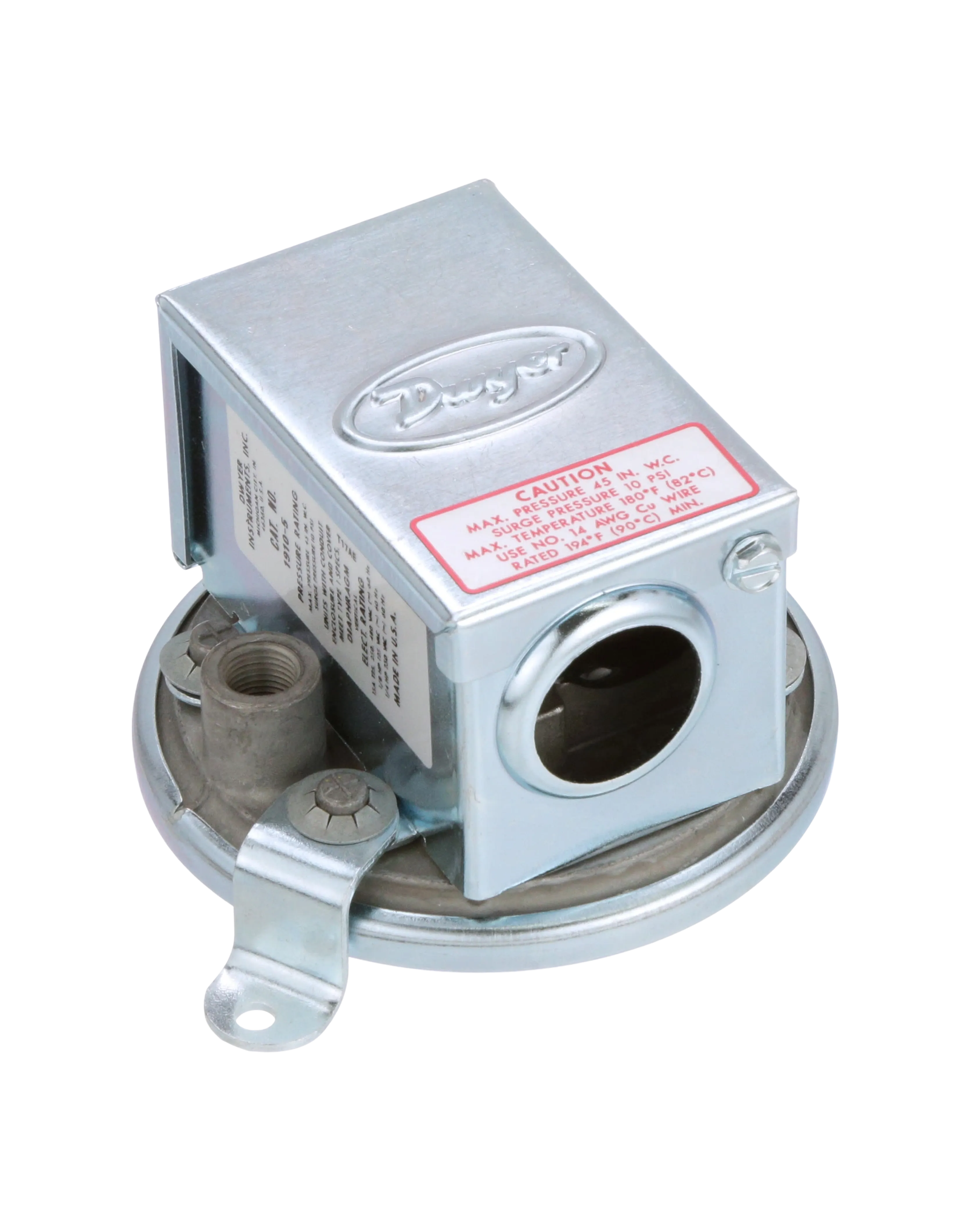 1910-5 Dwyer Instruments - Compact Low Differential Pressure Switch — Dwyer Instruments Tools & Test Equipment